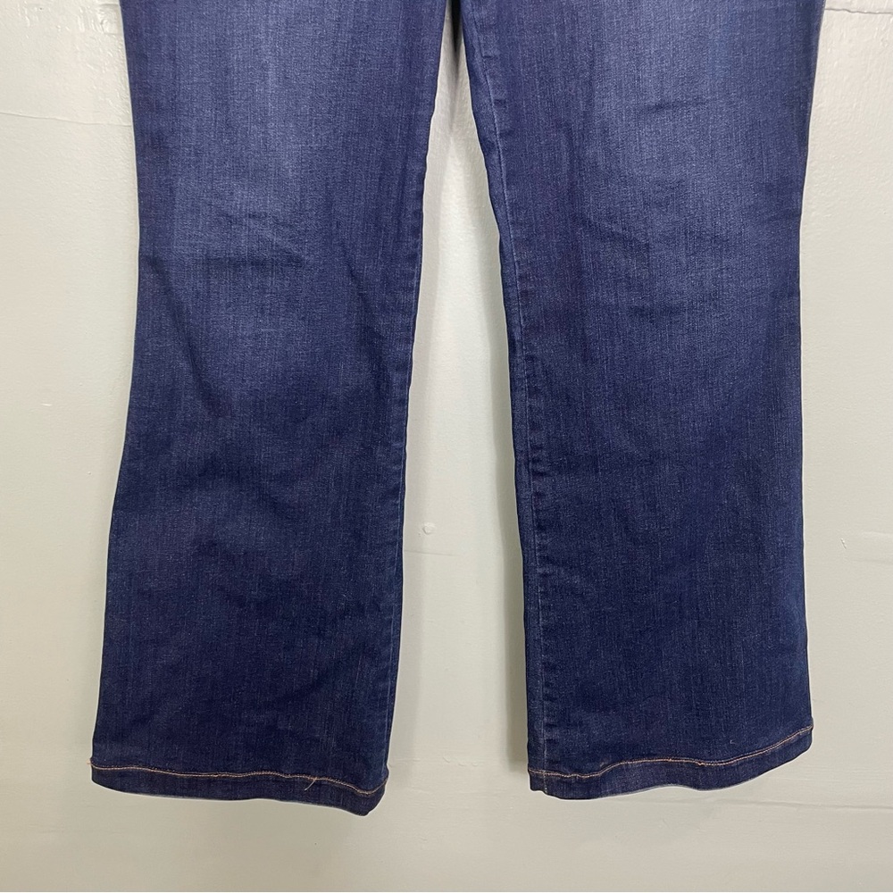 Spanx Flare Jeans Women’s 1X Style 20327R Midnight‎ Blue - Picture 5 of 11